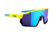 Brýle F DRIFT fluo-černé,modrá kontrast. revo sklo