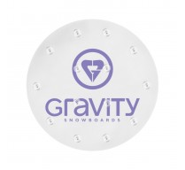 Grip GRAVITY HEART MAT CLEAR/LAVENDER 23/24