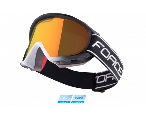 Brýle FORCE SKI SWITCH černé, multilaser sklo