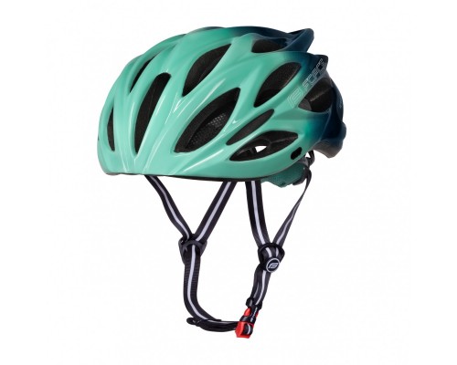 Přilba FORCE BULL HUE, mint-navy modrá S-M