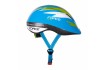 Přilba FORCE FUN STRIPES dětská, modro-zel-bílá S
