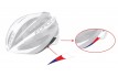 Přilba FORCE ROAD PRO, bílo-červená S - M