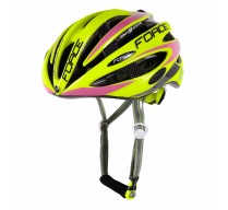 Přilba FORCE ROAD PRO, fluo-růžová S - M