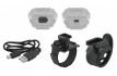 Světlo přední FORCE PAX 400LM USB, černé