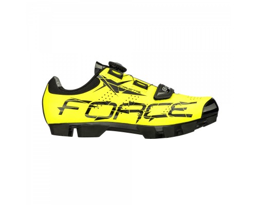 Tretry FORCE MTB CRYSTAL, fluo