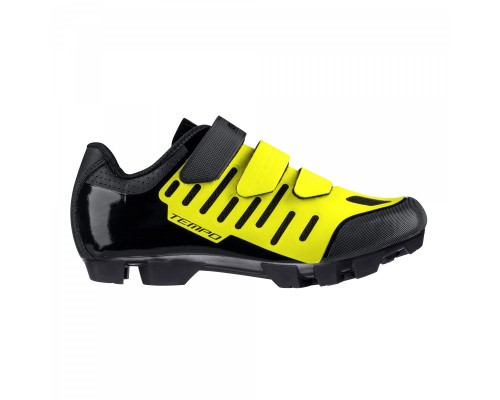Tretry FORCE MTB TEMPO, fluo-černé