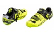 Tretry FORCE ROAD CARBON, fluo-černé 38