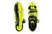 Tretry FORCE ROAD CARBON, fluo-černé 38