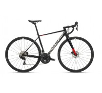 SUPERIOR X-ROAD ISSUE GLOS BLACK METALLIC/ CHROME SILVER/ TEAM RED 2022