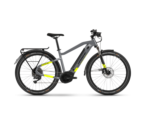 HAIBIKE TREKKING 6 - HIGH cool grey/neon yellow 2021