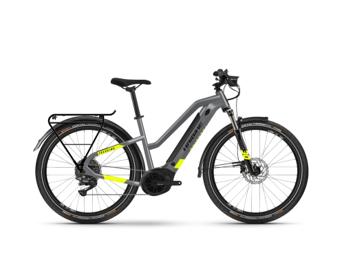 HAIBIKE TREKKING 6 - MID cool grey/neon yellow 2021