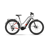 HAIBIKE TREKKING 7 - MID cool grey/ red matt 2022 