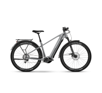 HAIBIKE TREKKING 7 - HIGH urban grey/white - gloss 2022