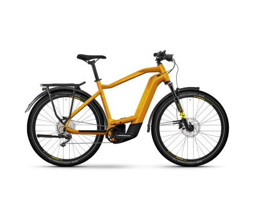 HAIBIKE TREKKING 8 - HIGH metal lava/yellow - gloss 2022