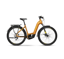 HAIBIKE TREKKING 8 - LOW metal lava/yellow - gloss 2022