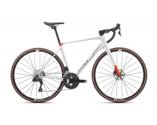 SUPERIOR X-ROAD TEAM ELITE Di2/GLOSS GREY/TEAM RED 2023