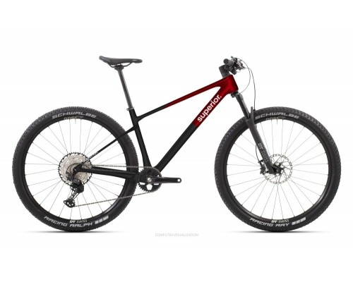 SUPERIOR XP 9.6 MATTE CARBON/ RED CARBON 2025