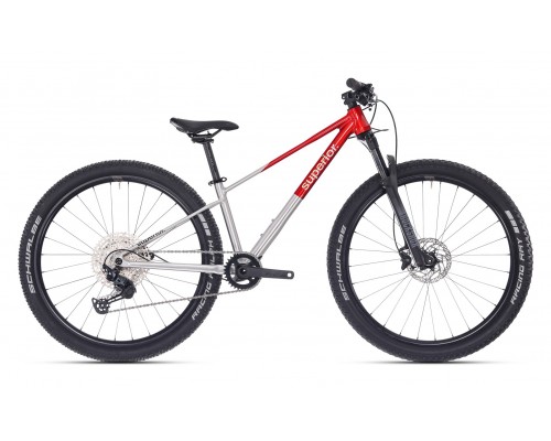 SUPERIOR TEAM 27.7 LESKLÝ KARTÁČOVANÝ HLINÍK/ ČERVENÁ 2026