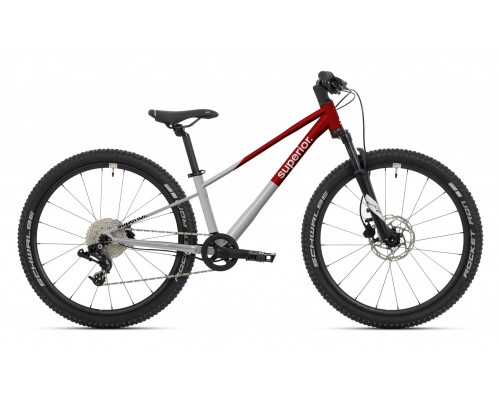 SUPERIOR TEAM 24 GLOSS BRUSHED ALU/ RED 2026