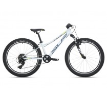 SUPERIOR RACER XC 24 GLOSS WHITE/BLUE/NEON YELLOW 2022