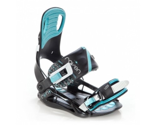 Vázání RAVEN STARLET BLACK/MINT 18/19