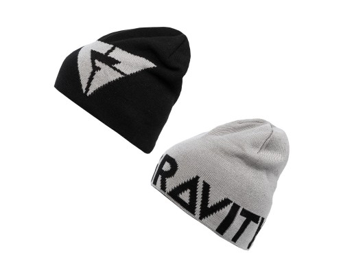 Čepice GRAVITY LOGO REVERSIBLE BLACK/GREY 19/20