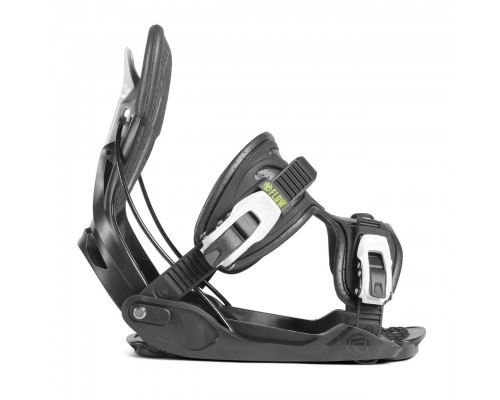 Vázání  FLOW ALPHA CHARCOAL 18/19 