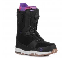 Boty GRAVITY SAGE ATOP HEEL LOCK BLACK/PURPLE 22/23